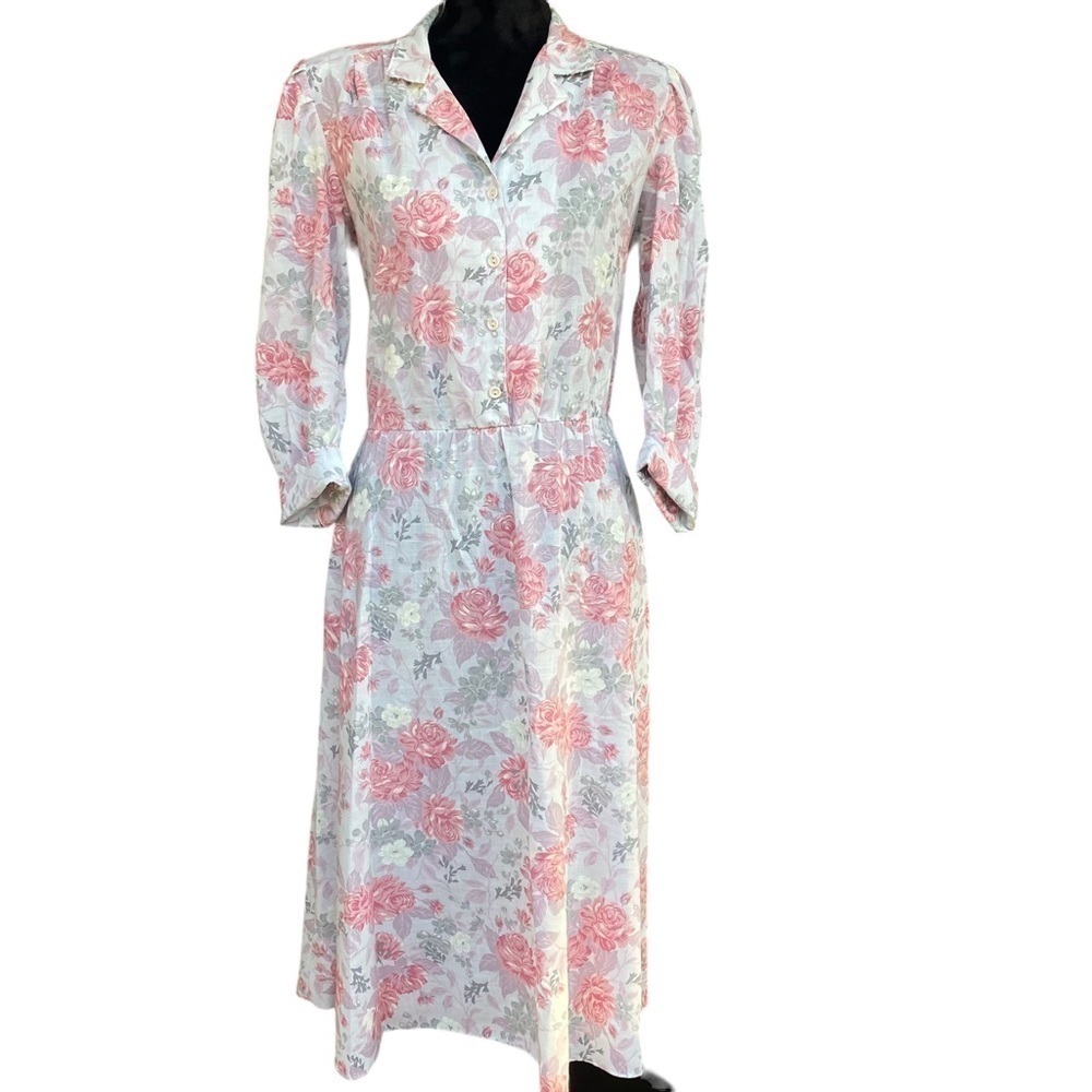 Stuart Alan ladies pull over dress with buttons on the top size‎ medium - Picture 2 of 14
